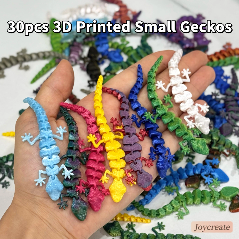 3D Printing Lizard - 30 pc 3d printed movable joint
