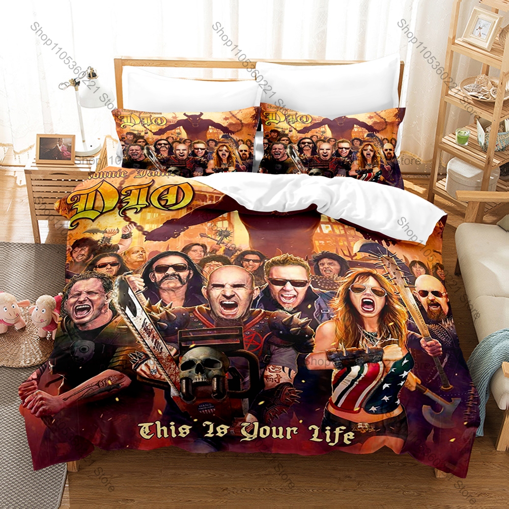 3D Printing Icon - Rock Icon Ronnie James Dio Bedding