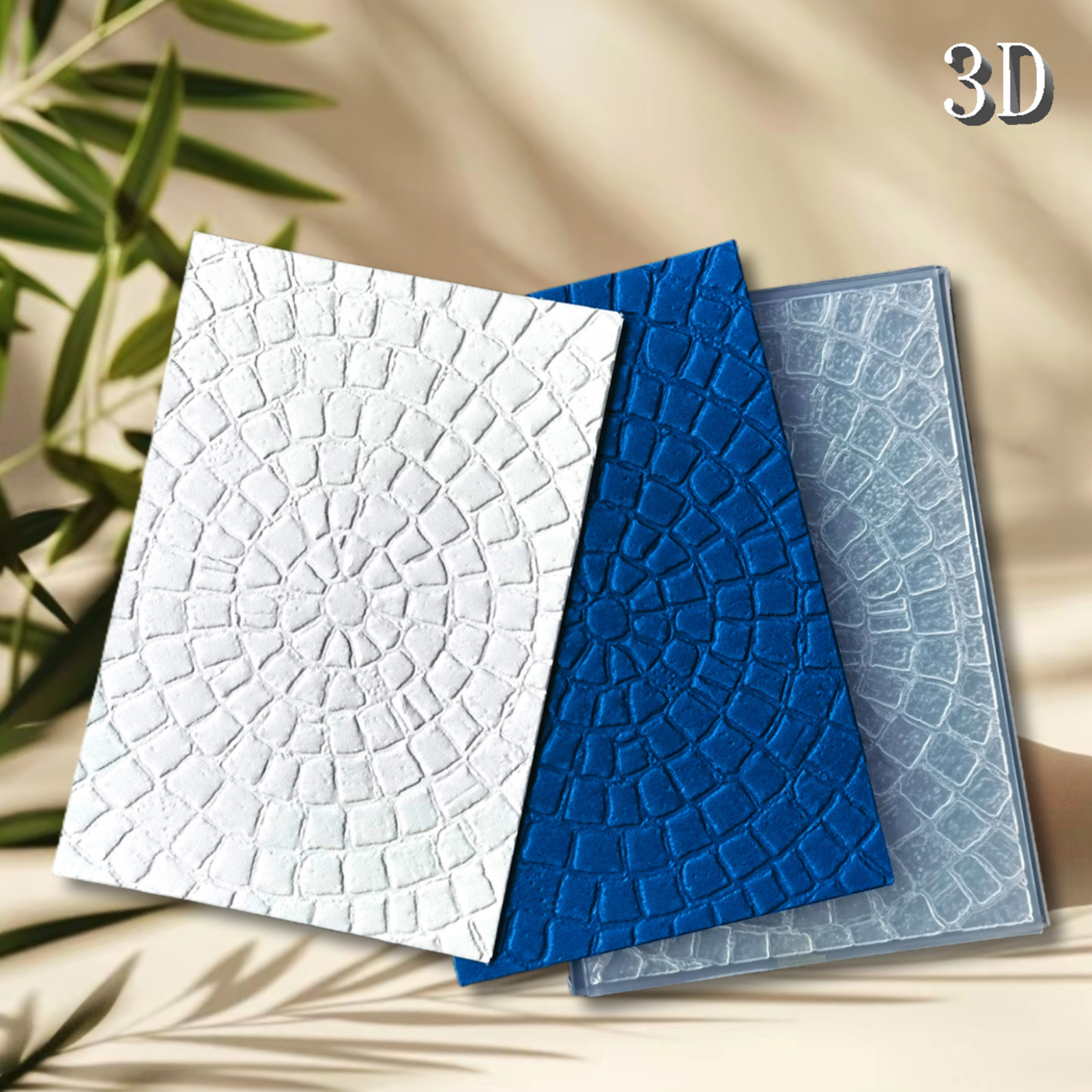 3D Printing Card - 3D texture fade in/fade out -