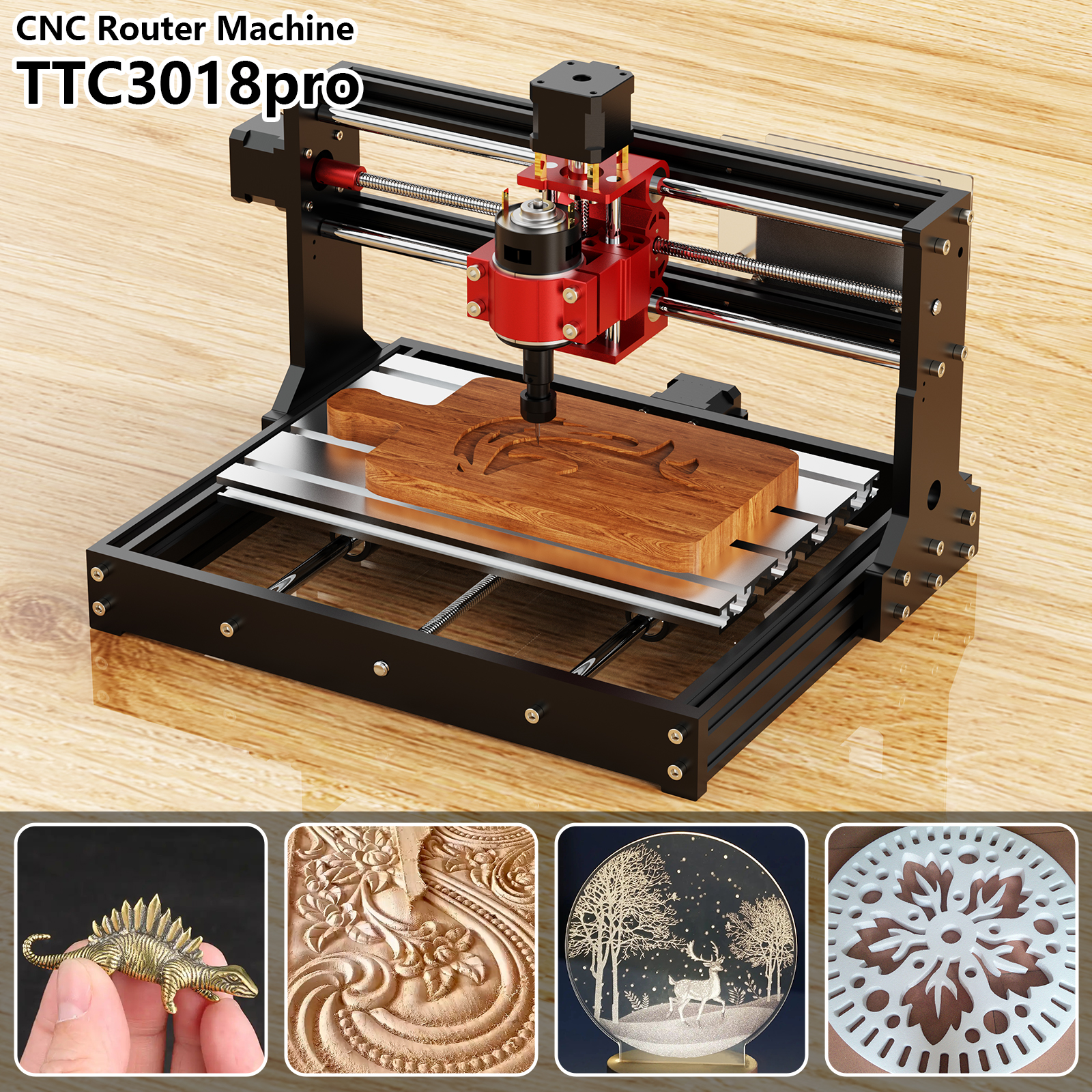 3D Printing Z Offset - TWOTREES CNC Router TTC3018 Pro Z-axis