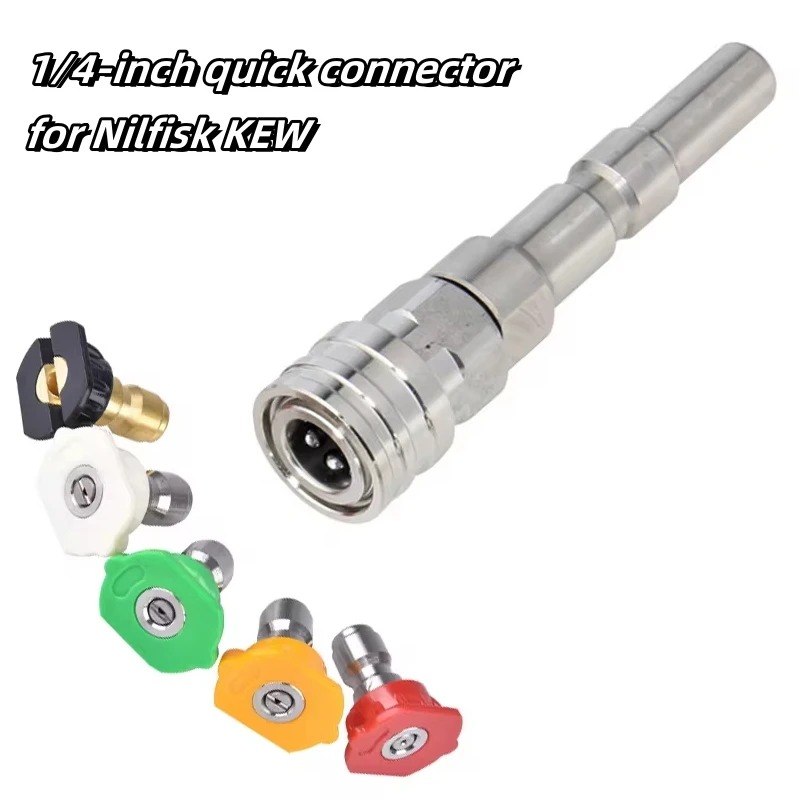 Nozzle Cleaning Kit - 5Pcs Color High Pressure Nozzle Kit,