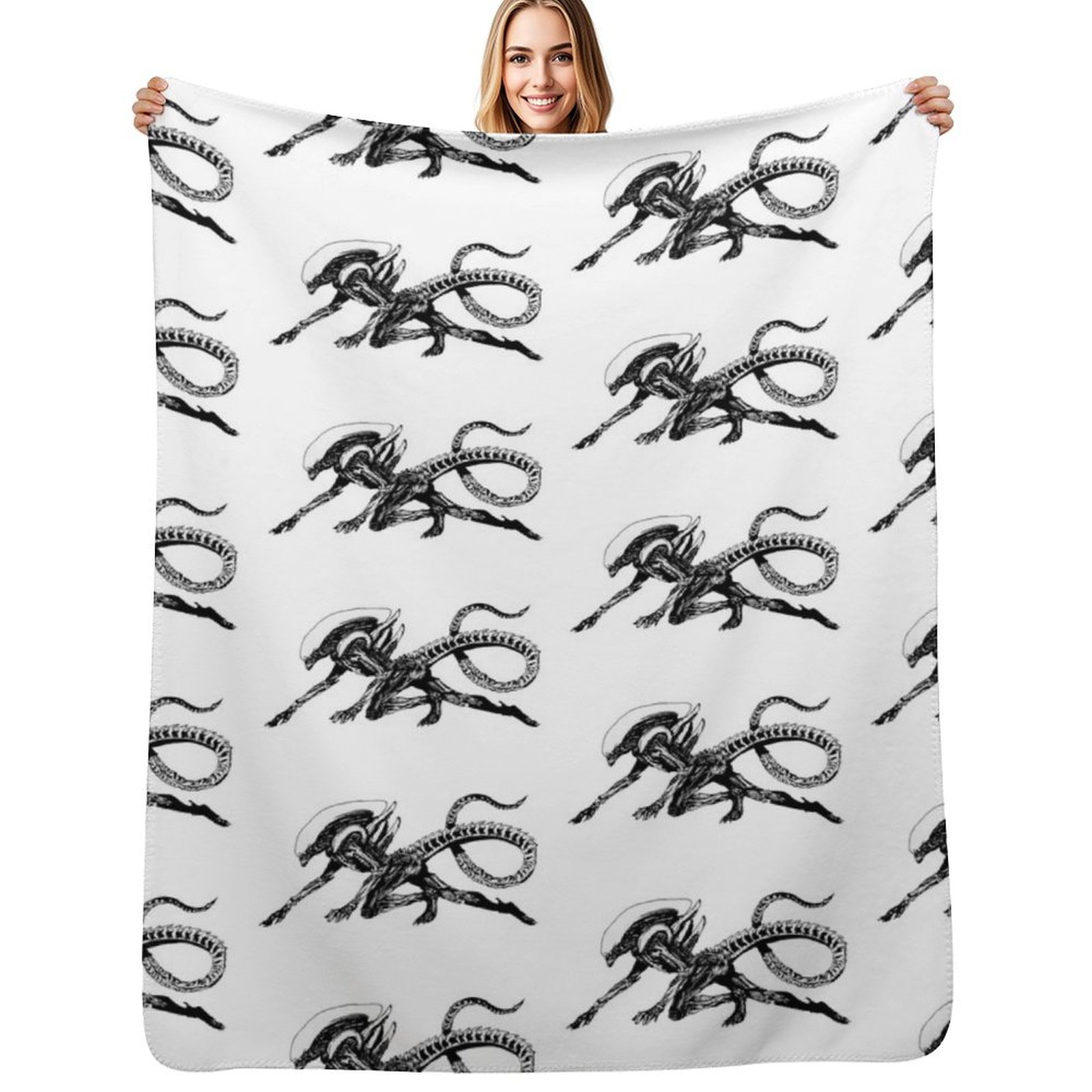 3D Printing Xenomorph - Xenomorph Alien Movie Throw Blanket No