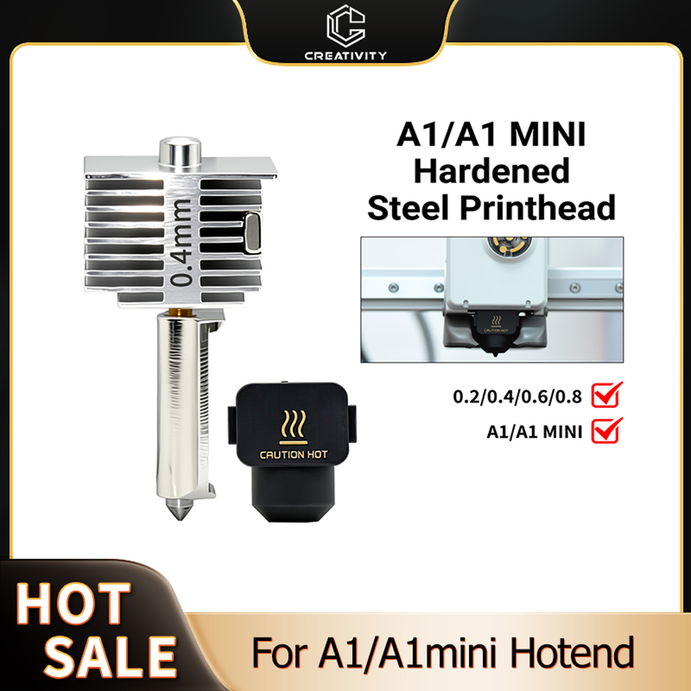 3D Printing Nozzle - Hotend Kit For Bamboo A1/A1 Mini/