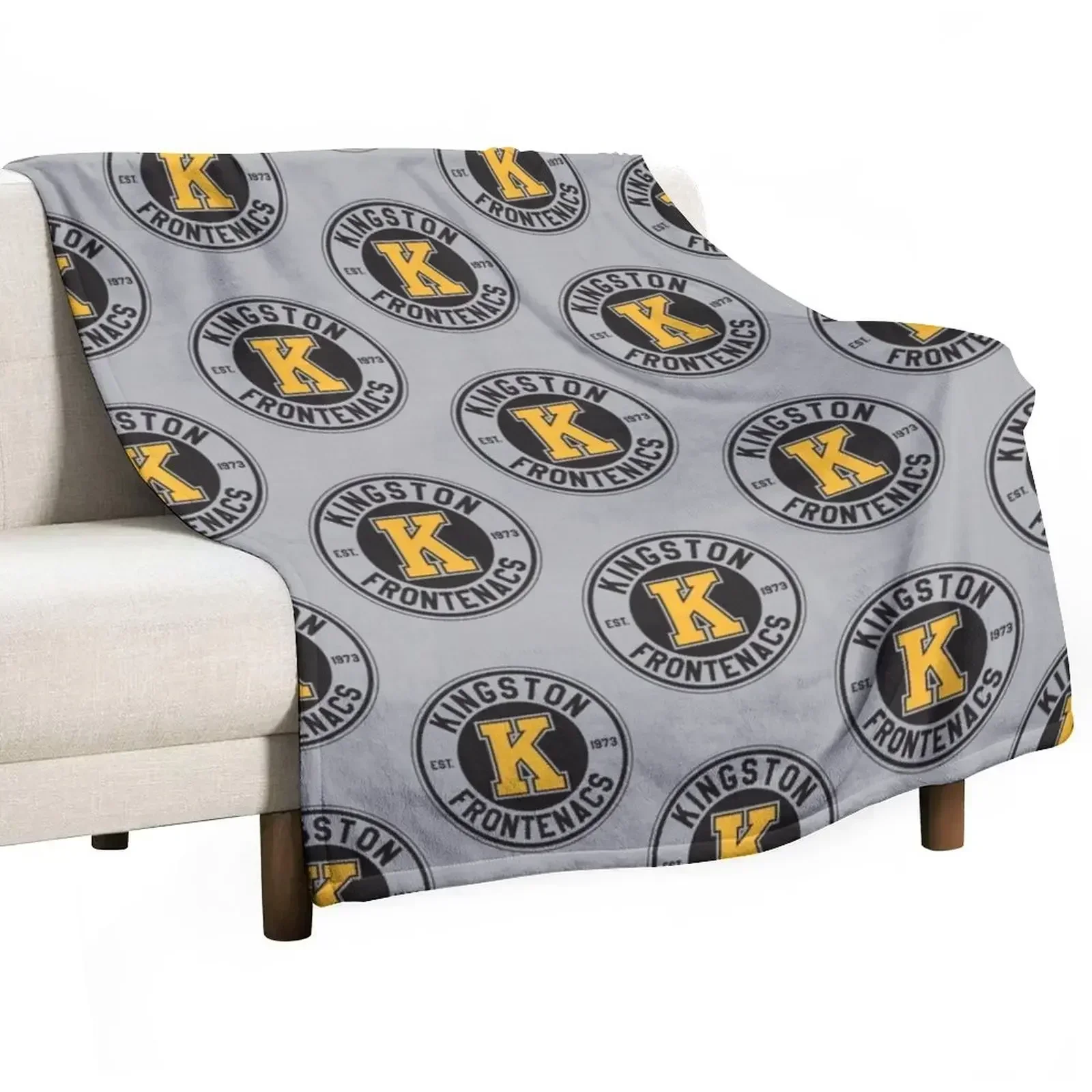 3D Printing Kingston - Kingston Frontenacs Throw Blanket Cozy Warm