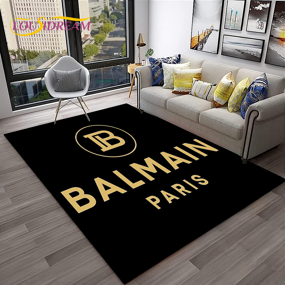 3D Printing Online - 3D Printing B-Balmain Logo Fashion Carpet