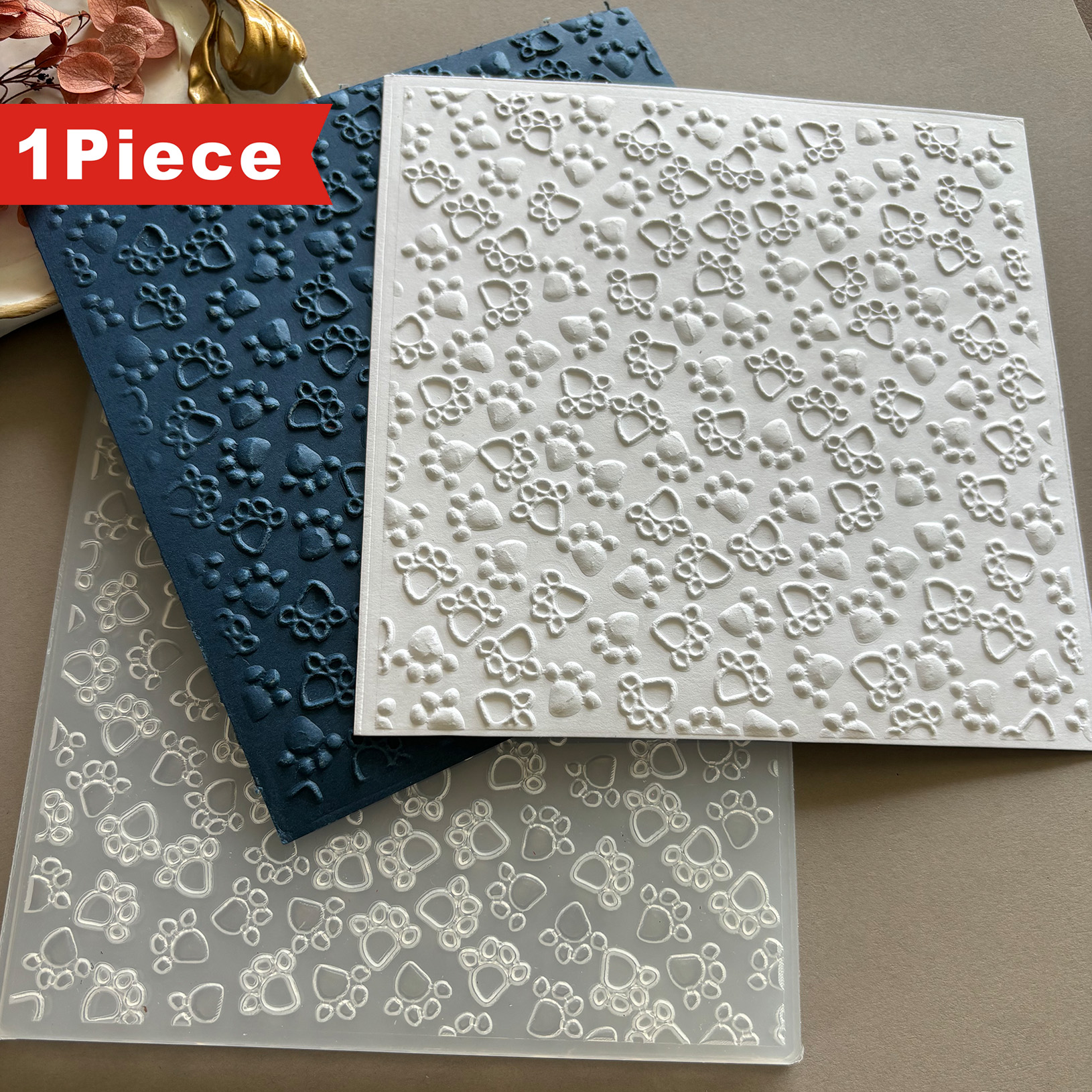 3D Printing Card - Newly arrived 1 embossed plastic 3D