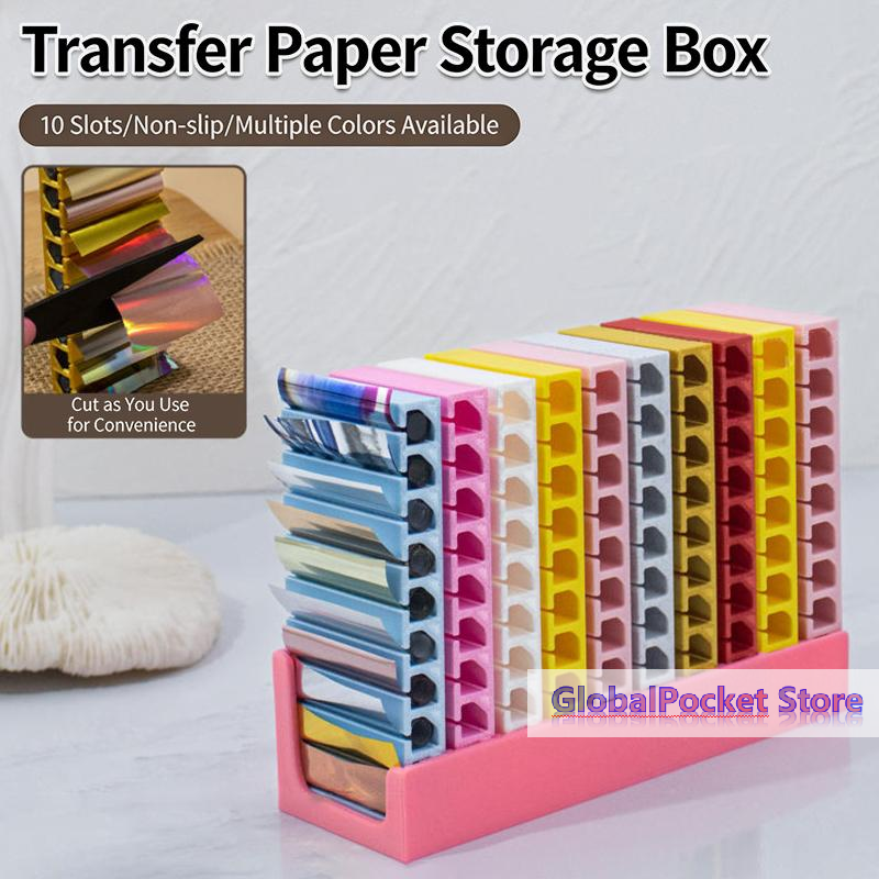 Enclosure 3D Printing - Nail Transfer Paper 3D Printed Organizer