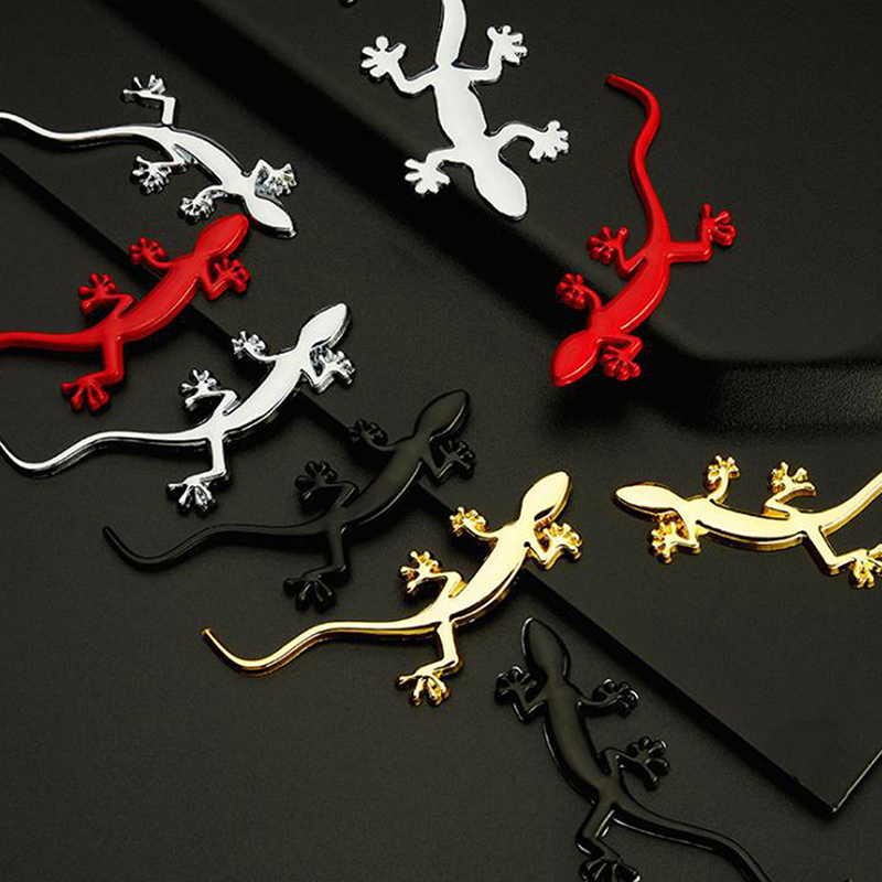 3D Printing Lizard - 1 Reflective Car Metal Truck Sticker