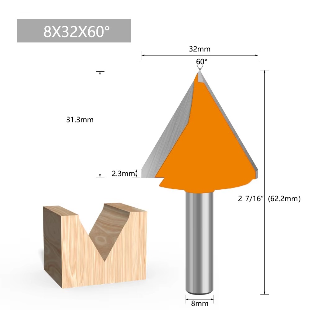 1PC 8MM Shank Milling Cutter W – обзор и цена 3D Printing Online