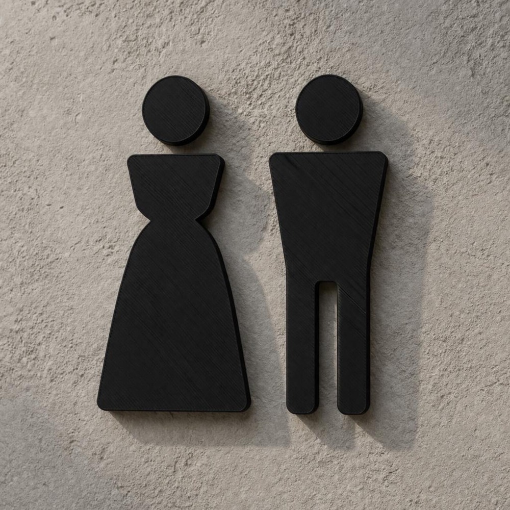 Minimalist 3D Printed Male Fem – обзор и цена 3D Printing Icon