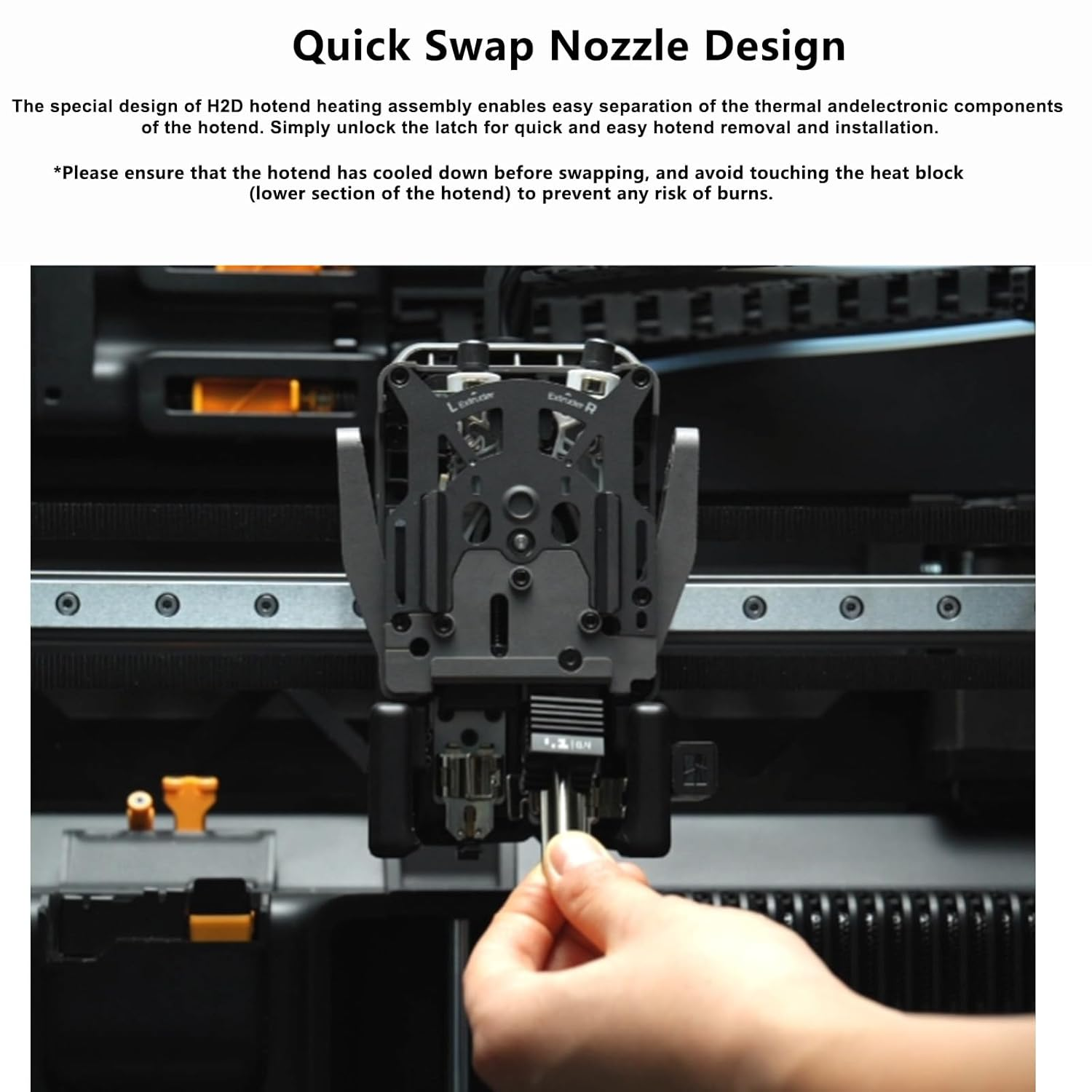 For Bambu Hotend H2D Nozzle fo – обзор и цена 3D Printing Nozzle