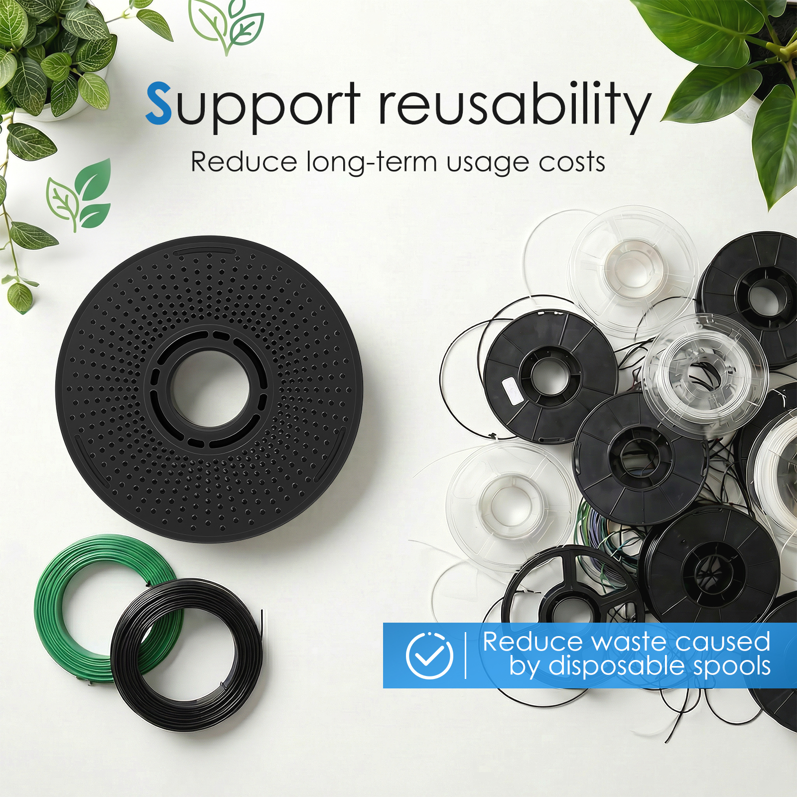 Reusable 3D Printer Filament S – обзор и цена Petg Filament
