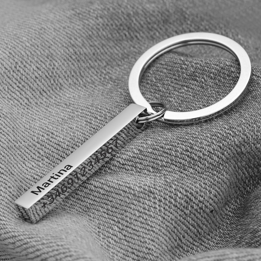 Stainless Steel Personalized K – обзор и цена 3D Printing Keychain