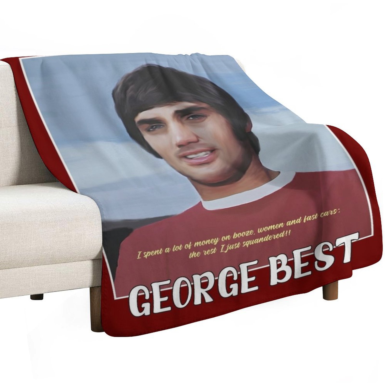 GEORGE BEST - ICONIC FOOTBALLE – обзор и цена 3D Printing Icon