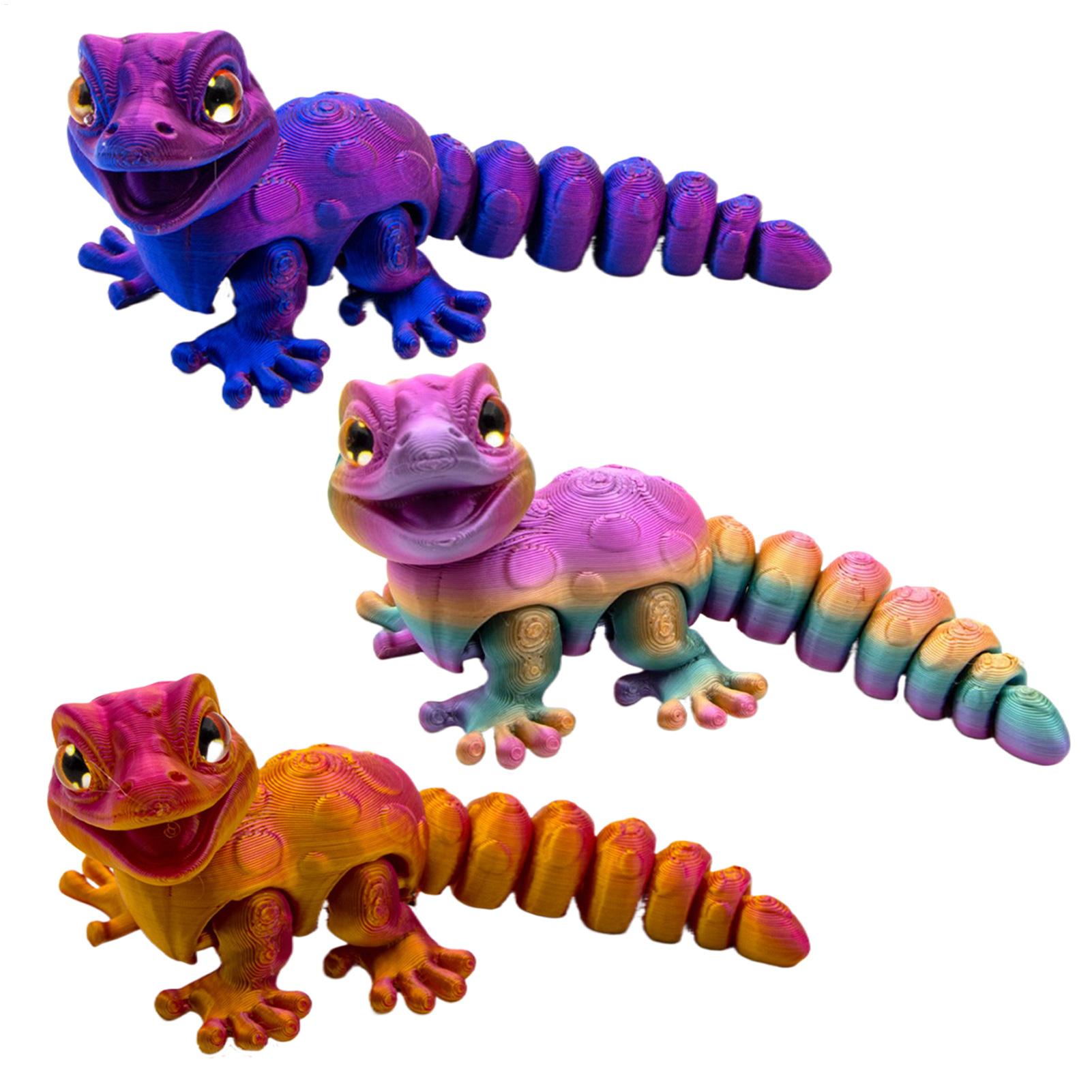 3D Printed Gecko Figurine Liza – обзор и цена 3D Printing Lizard