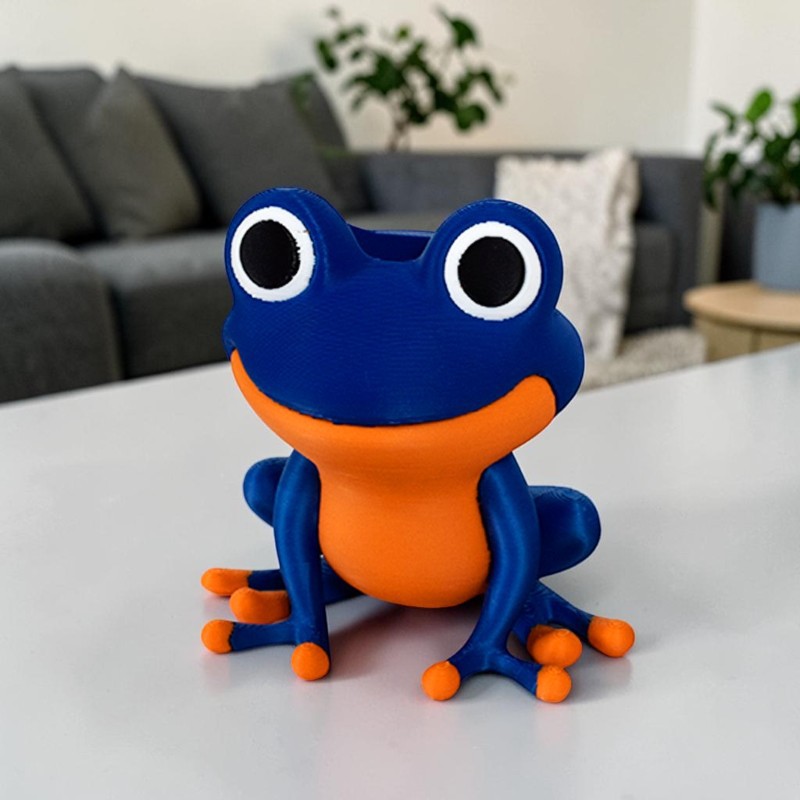 Creative Big Eyed Frog Shaped  – обзор и цена 3D Printing Glasses Frames