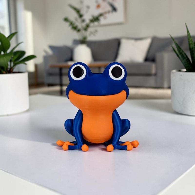 Creative Big Eyed Frog Shaped  – обзор и цена 3D Printing Glasses Frames