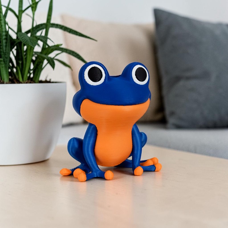 Creative Big Eyed Frog Shaped  – обзор и цена 3D Printing Glasses Frames
