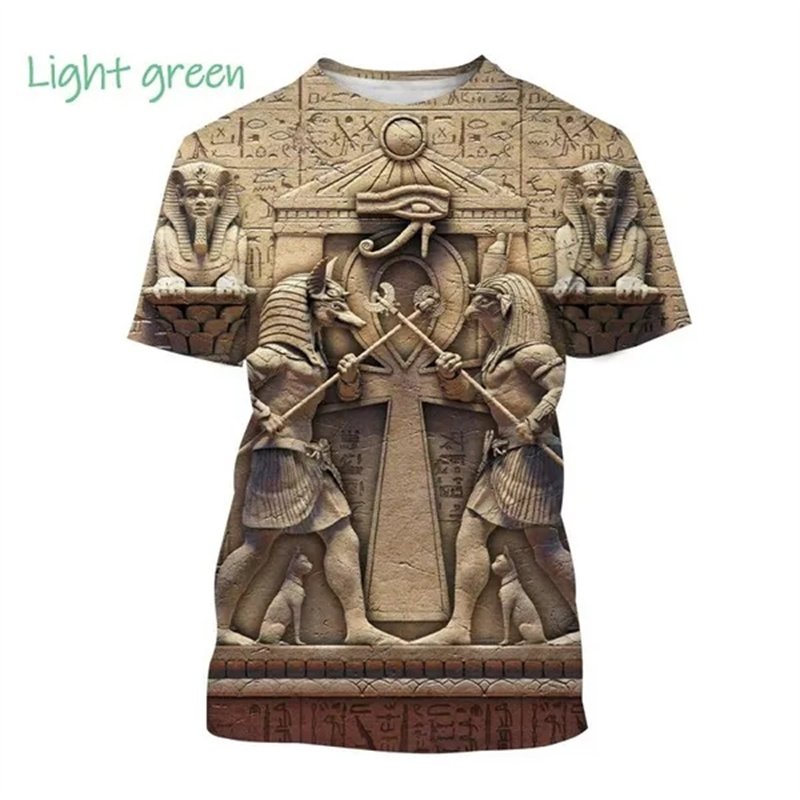 Summer New Pharaoh 3D Print T- – обзор и цена 3D Printing Online