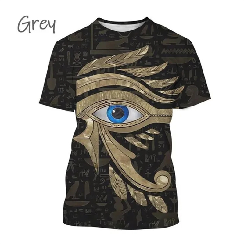 Summer New Pharaoh 3D Print T- – обзор и цена 3D Printing Online