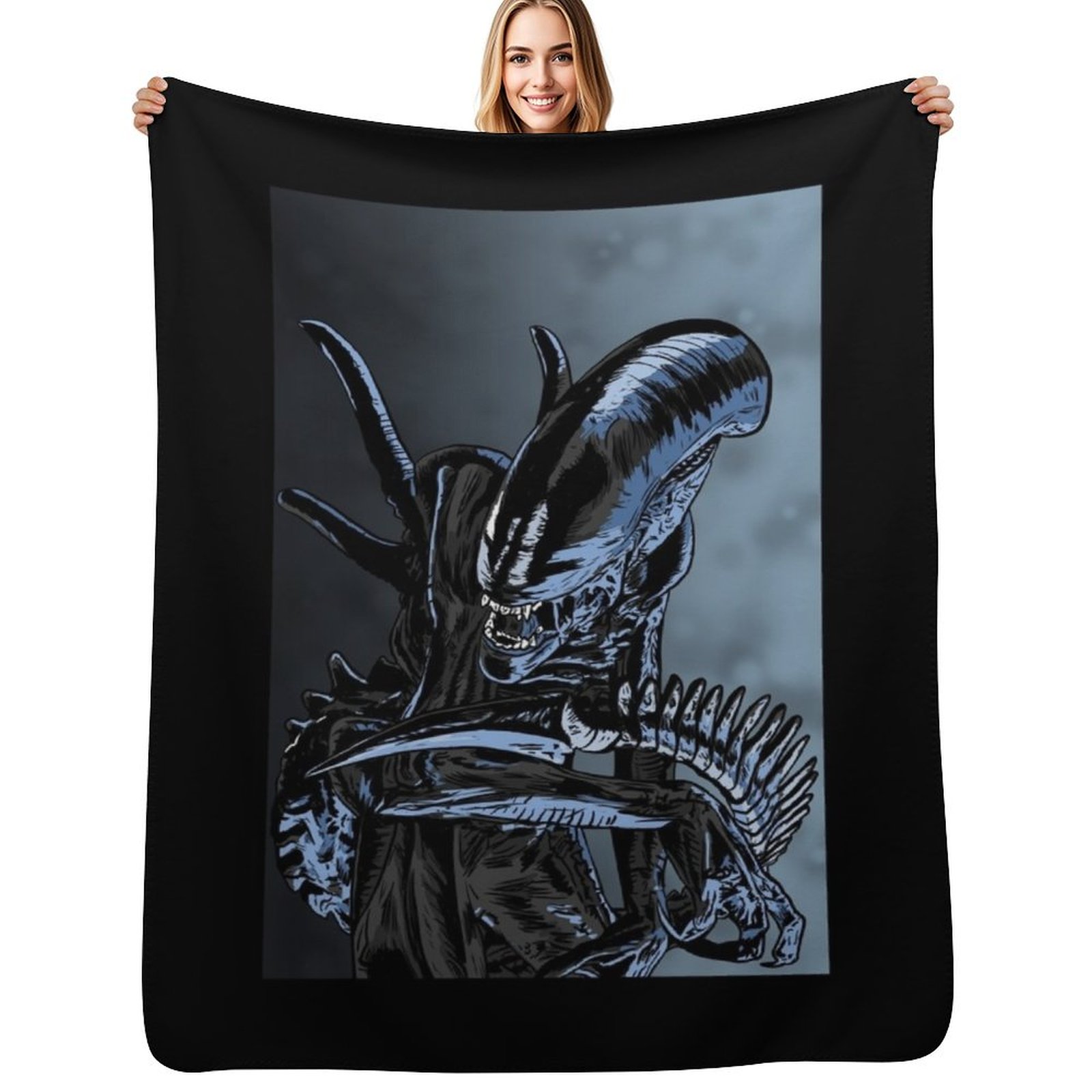 Xenomorph Throw Blanket All Se – обзор и цена 3D Printing Xenomorph