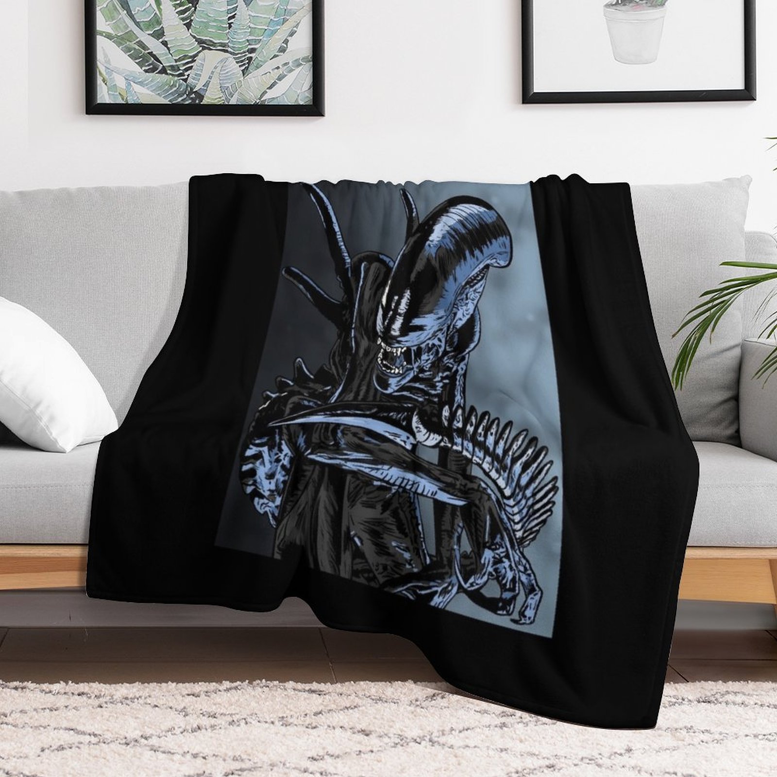 Xenomorph Throw Blanket Versat – обзор и цена 3D Printing Xenomorph