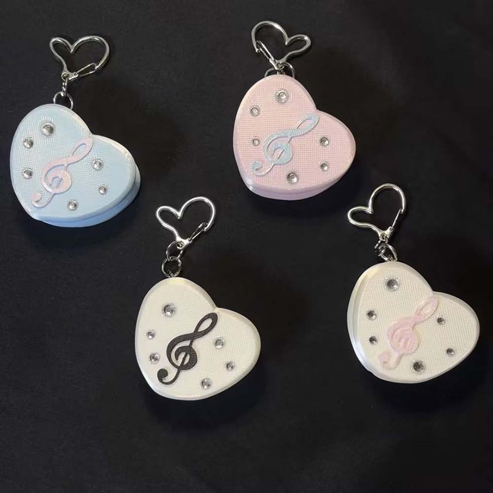3D Printed Musical Note Heart  – обзор и цена 3D Printing Keychain