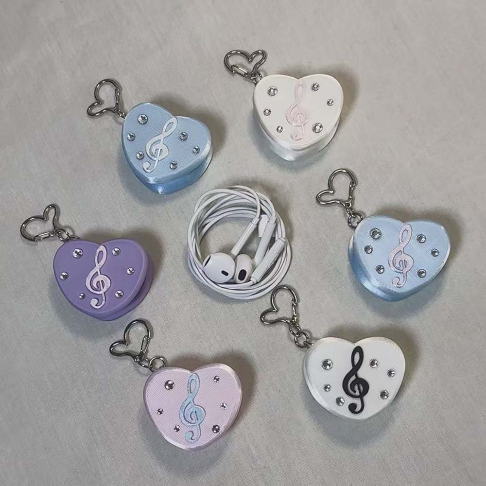 3D Printed Musical Note Heart  – обзор и цена 3D Printing Keychain