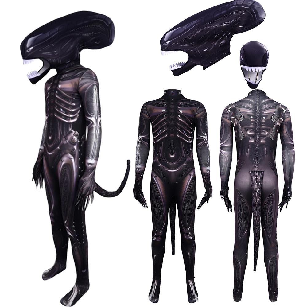 Alien Xenomorph Cosplay Costum – обзор и цена 3D Printing Xenomorph