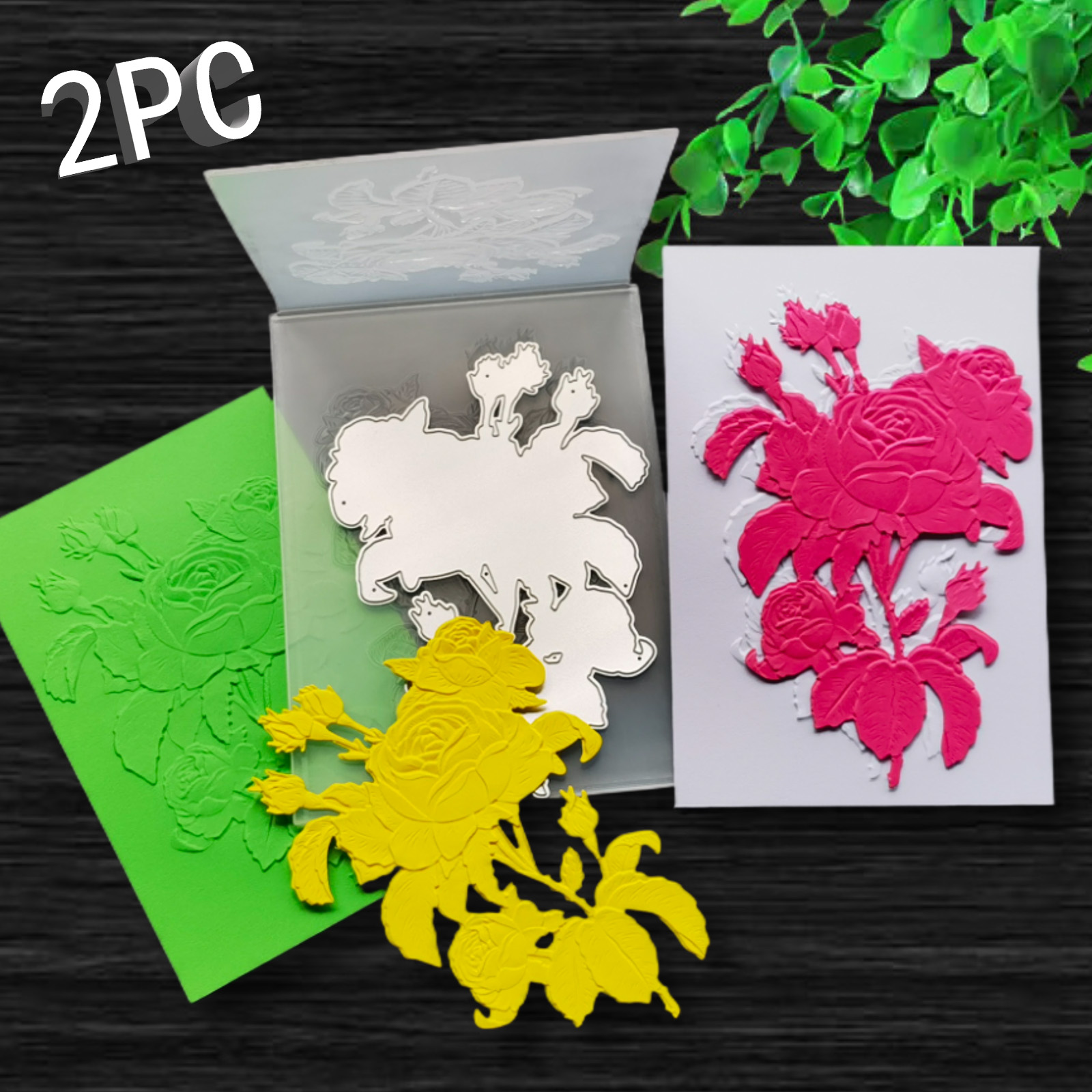Rose Art Background Flower Des – обзор и цена 3D Printing Card