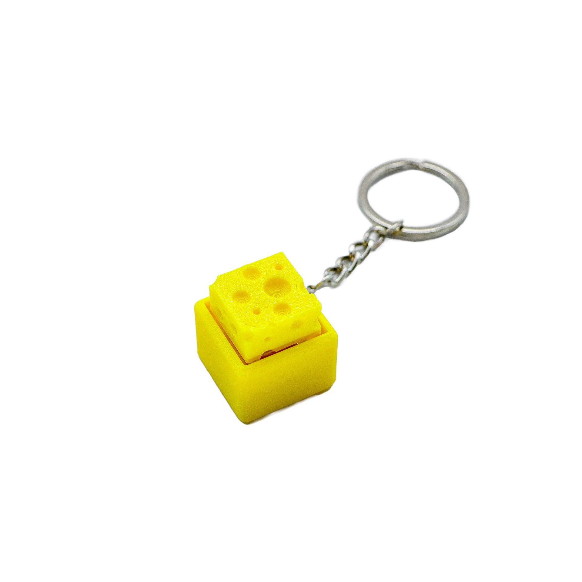 3D Printed Mini Cheese Keyboar – обзор и цена 3D Printing Keychain