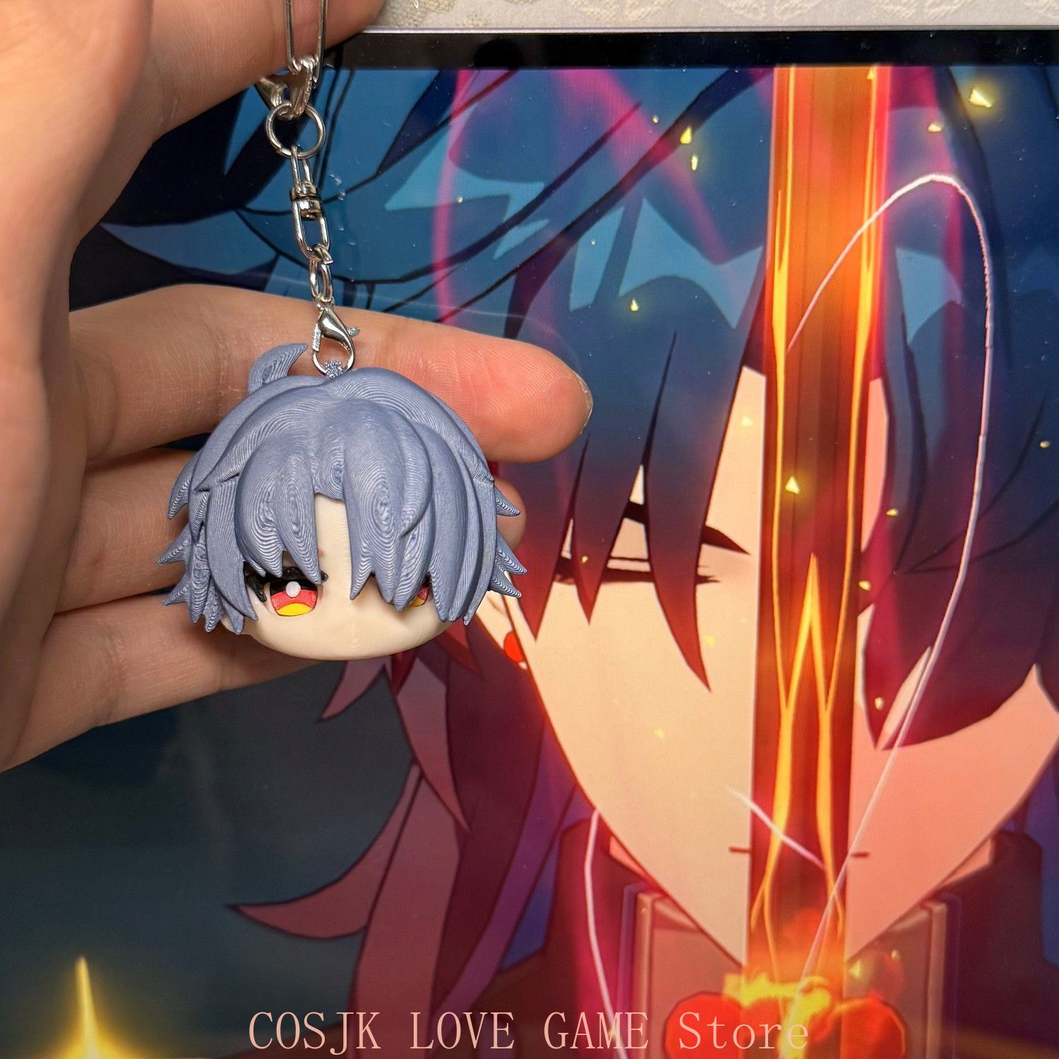 Anime Honkai: Star Rail Blade  – обзор и цена 3D Printing Keychain