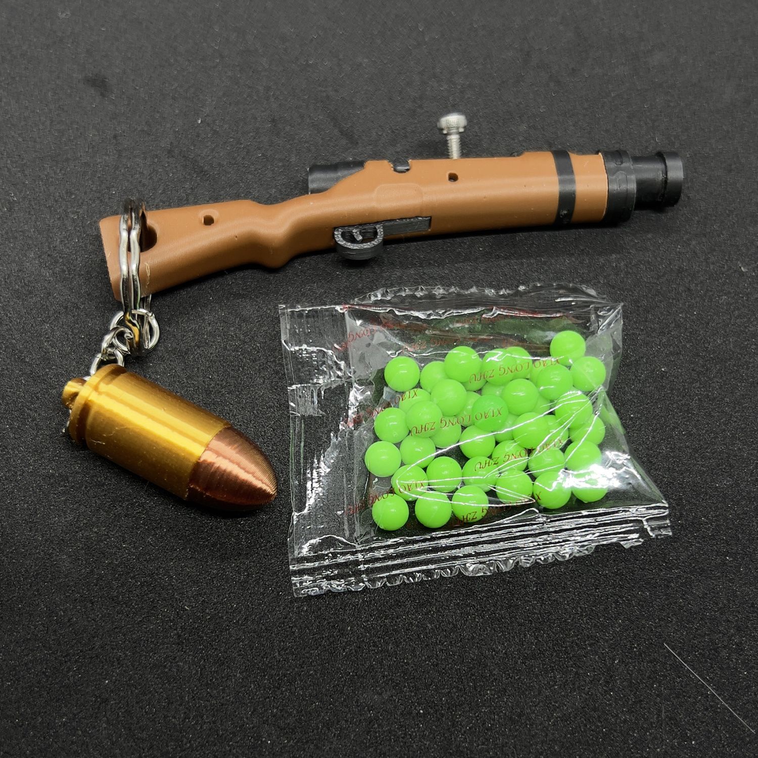 98K Rifle Toy Blaster BB Gun T – обзор и цена 3D Printing Keychain