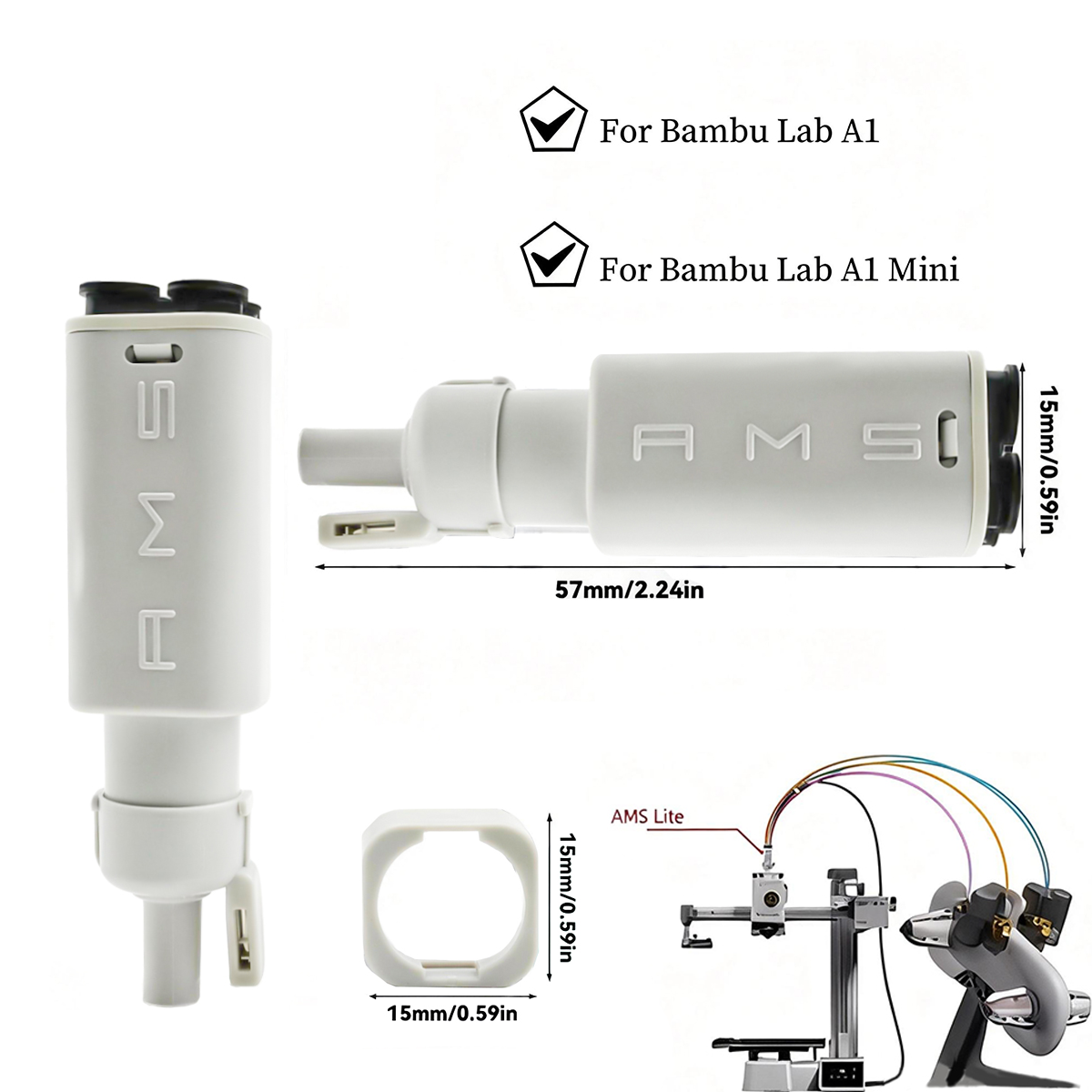 For Bambu Lab 3D Printer AMS L – обзор и цена 3D Printing Cnc