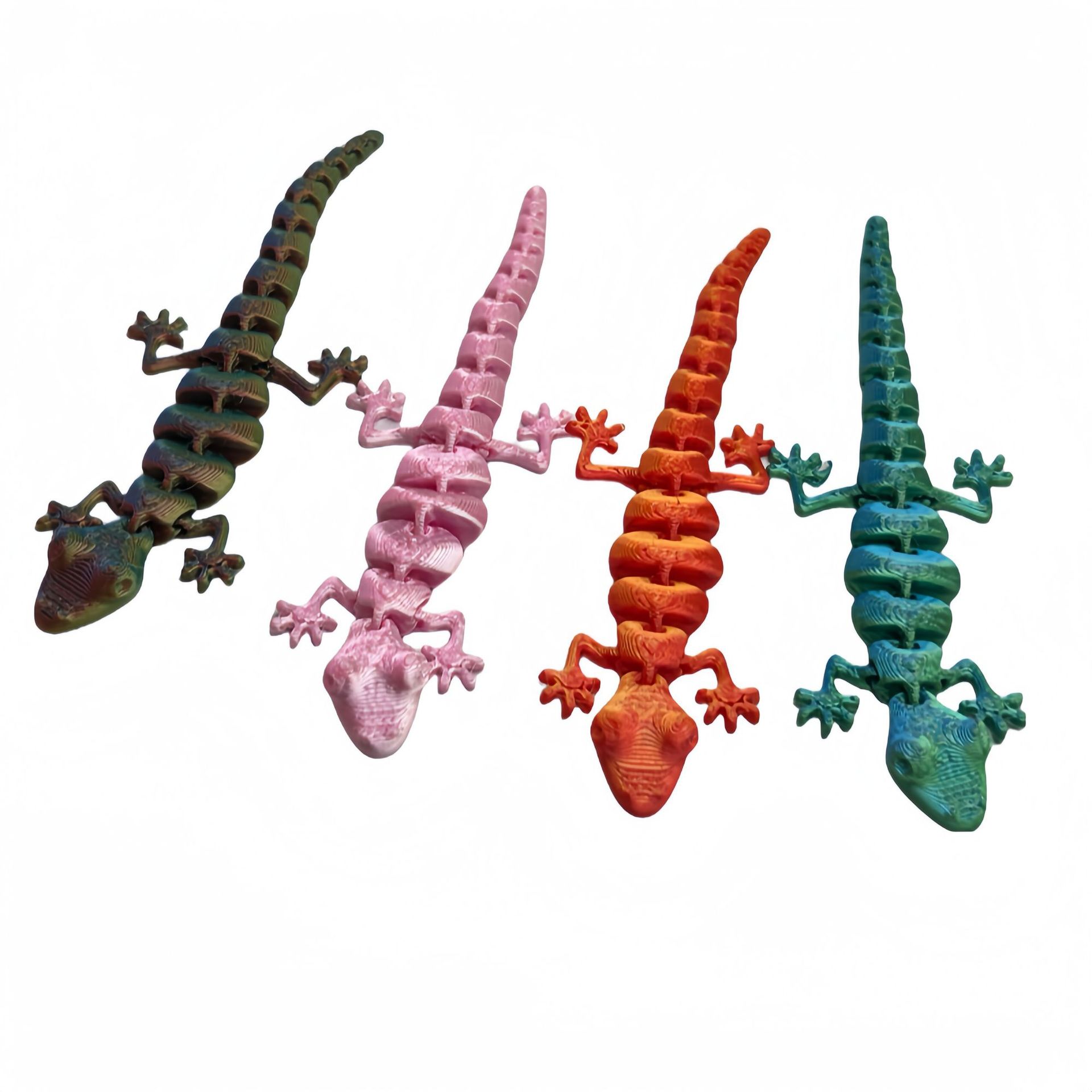10Pcs Wholesale 3D Printed Toy – обзор и цена 3D Printing Lizard