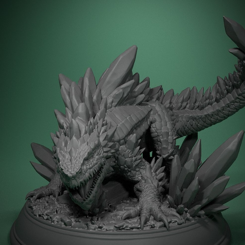 Crystal Lizard Board Game Ches – обзор и цена 3D Printing Lizard