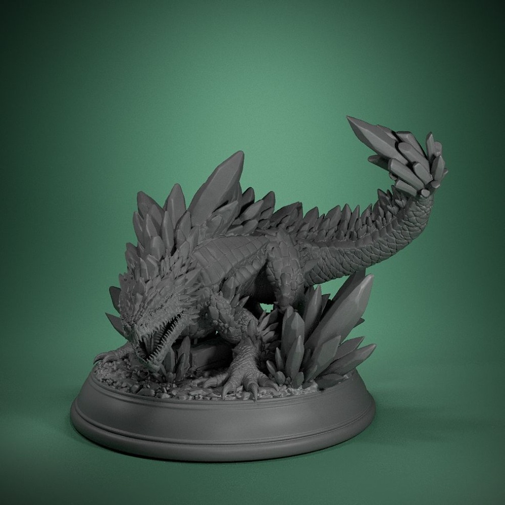 Crystal Lizard Board Game Ches – обзор и цена 3D Printing Lizard