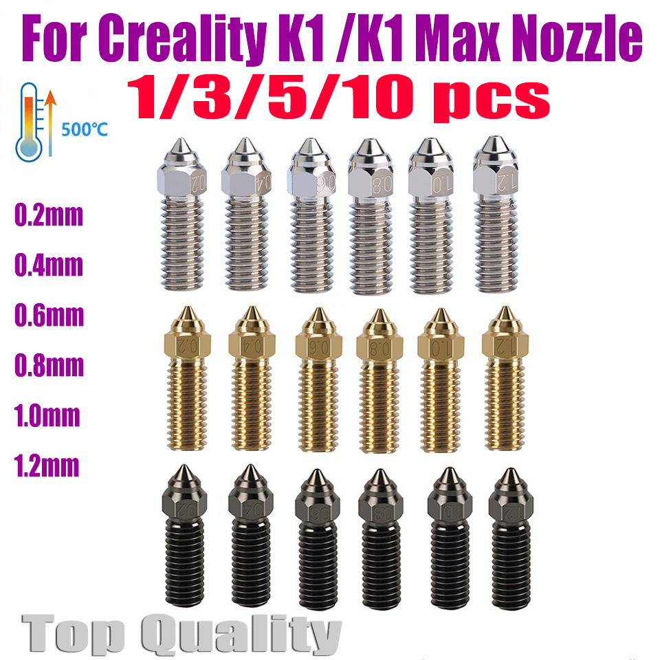 For Creality Ender 3 V3 KE K1/ – обзор и цена 3D Printing Nozzle