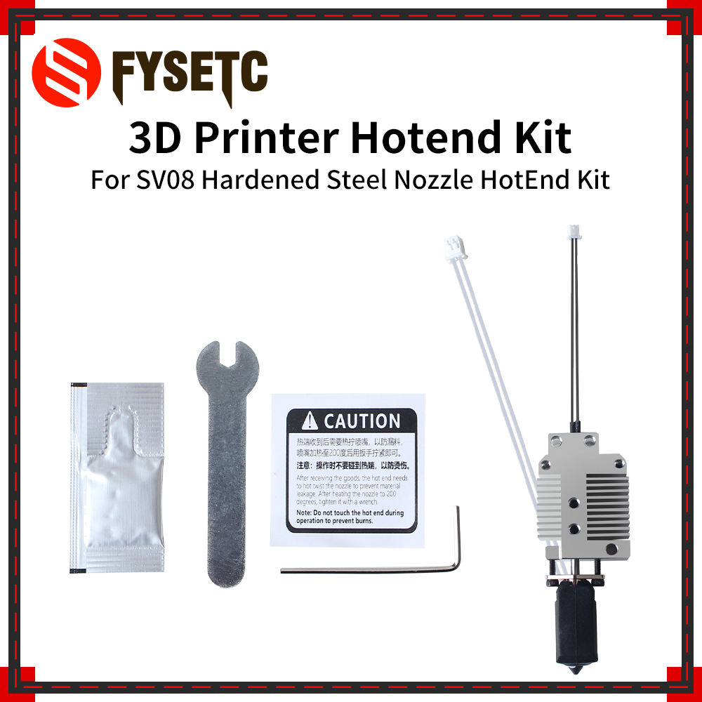 For SV08 Upgraded Hardened Ste – обзор и цена 3D Printing Nozzle