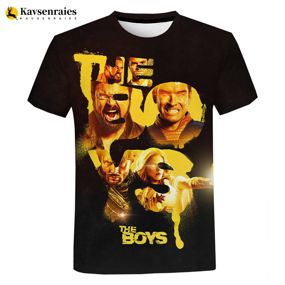 TV Series The Boys 3D T Shirt  – обзор и цена 3D Printing Online
