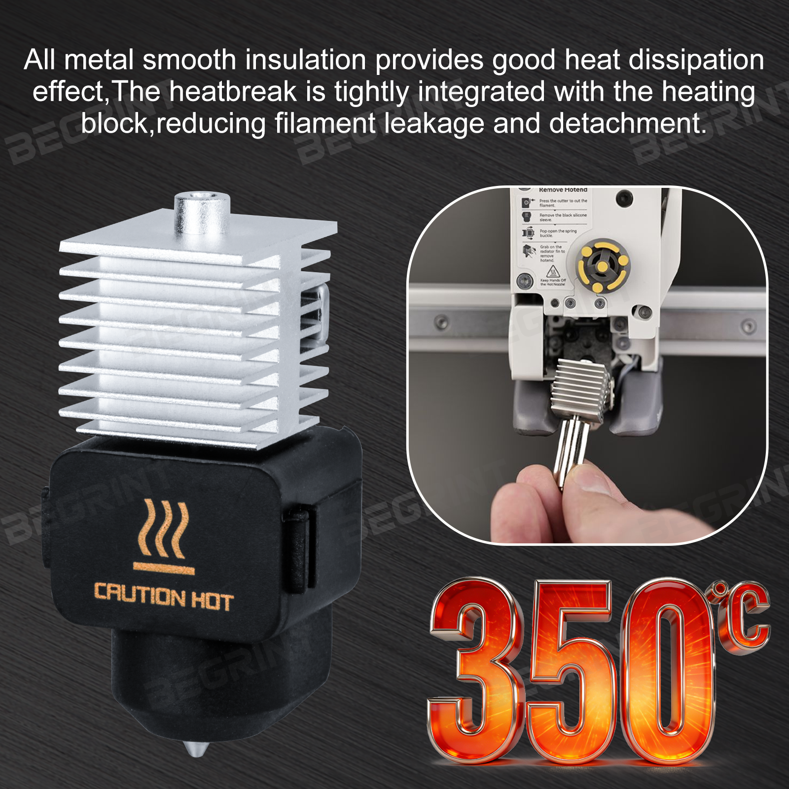 Upgraded Hotend Kit For Bamb L – обзор и цена 3D Printing Nozzle