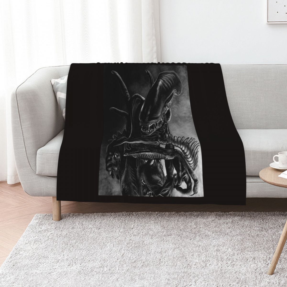 Xenomorph Throw Blanket Luxuri – обзор и цена 3D Printing Xenomorph