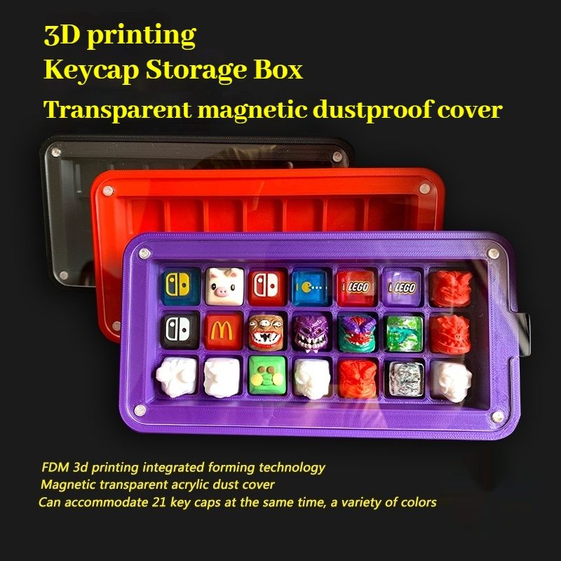 3d Printed Keycap Storage Box  – обзор и цена Enclosure 3D Printing