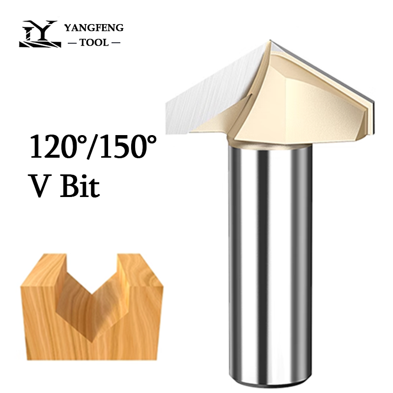 120 150 Degree V Bit 1/2 Shank – обзор и цена 3D Printing Online