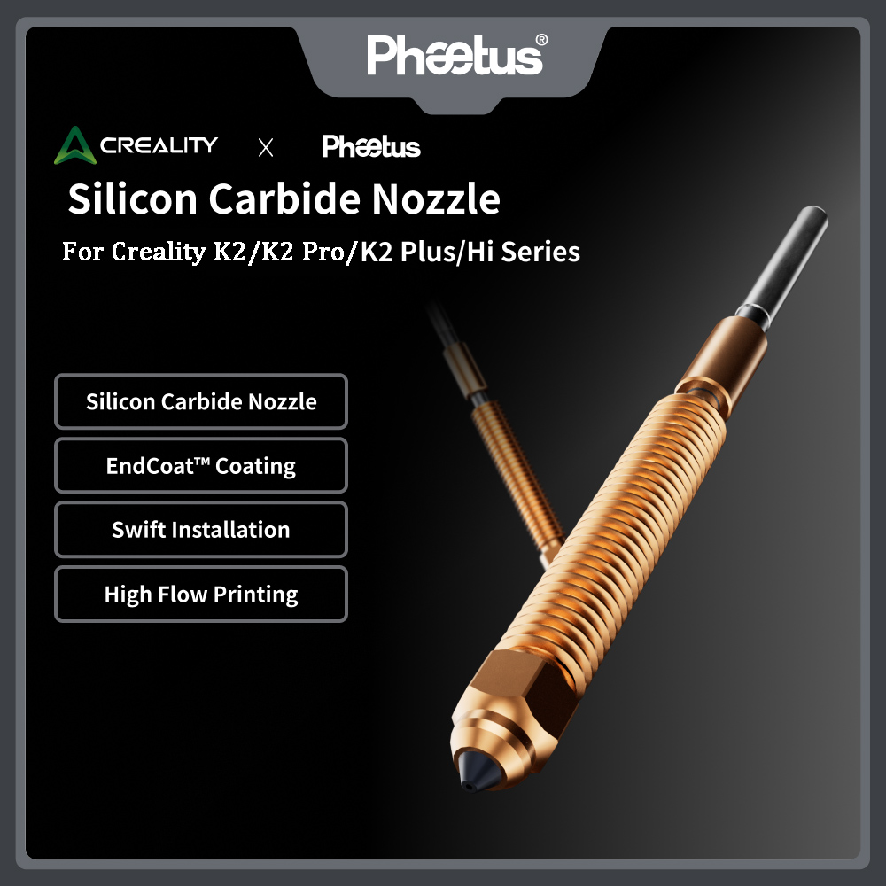 Phaetus Silicon Carbide For Cr – обзор и цена 3D Printing Nozzle