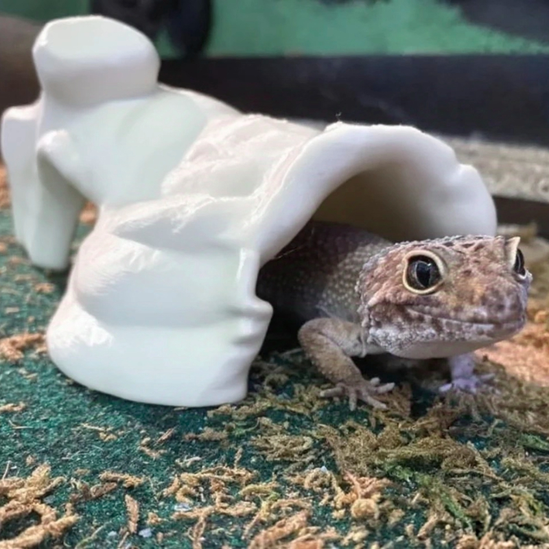 3D Printed Reptile Hiding Hous – обзор и цена 3D Printing Lizard