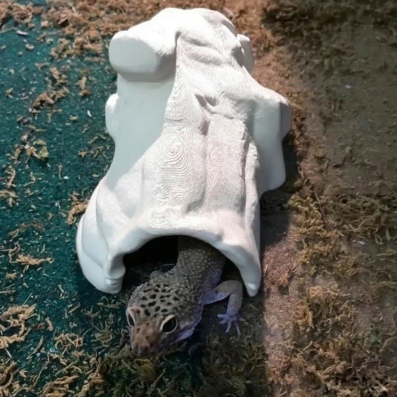 3D Printed Reptile Hiding Hous – обзор и цена 3D Printing Lizard