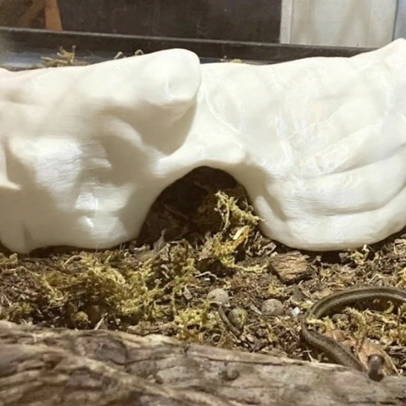 3D Printed Reptile Hiding Hous – обзор и цена 3D Printing Lizard