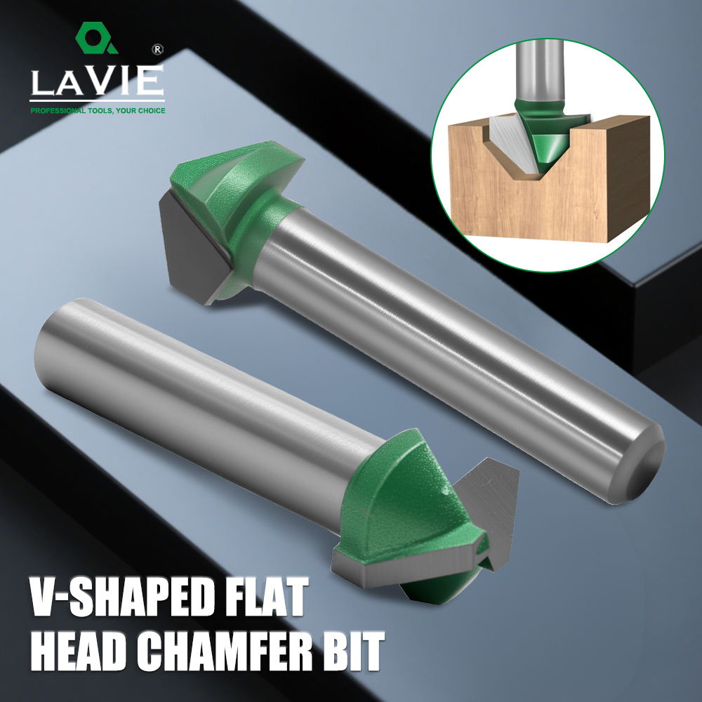 LAVIE 1pc Flat V-Bit for Wood  – обзор и цена 3D Printing Online