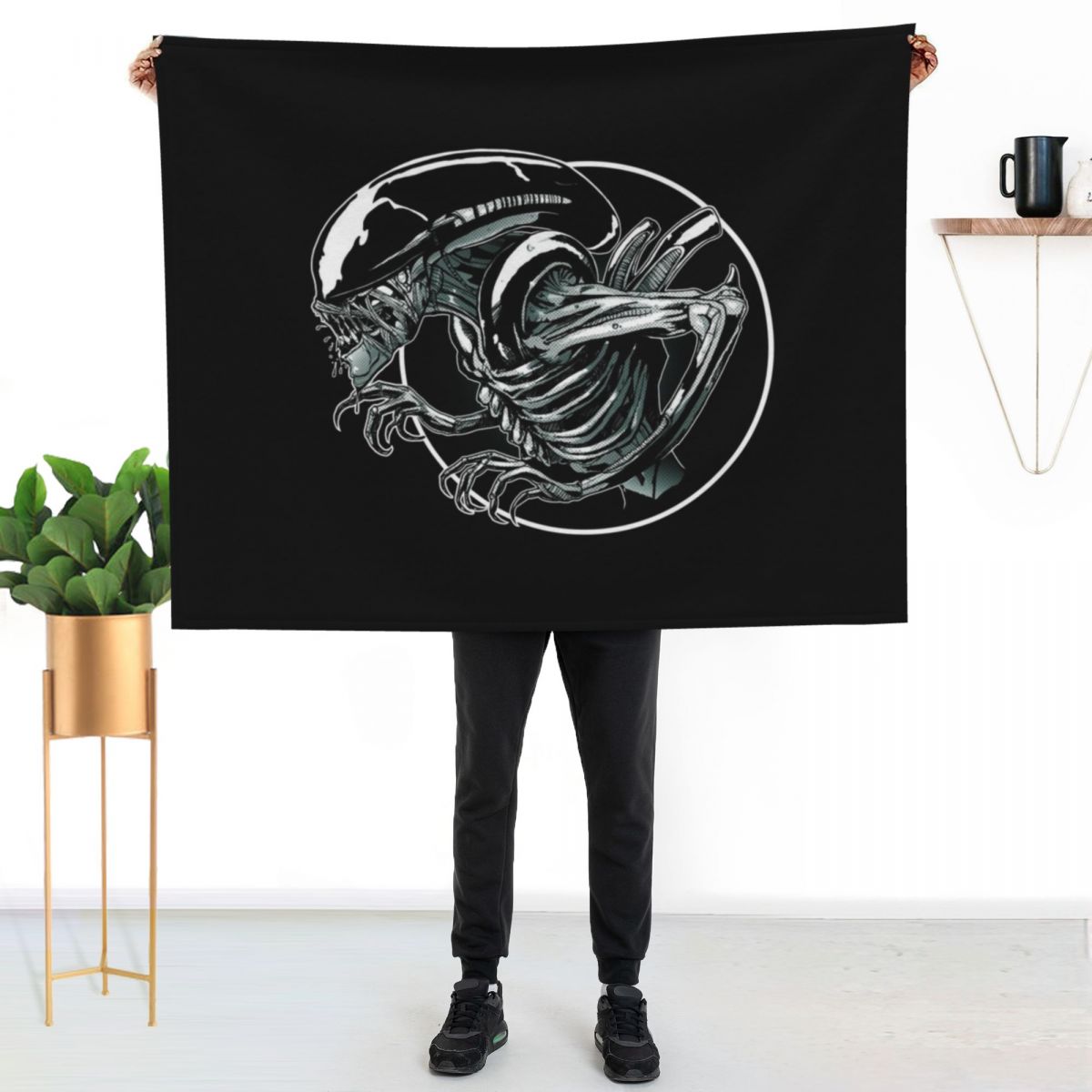 aliens xenomorph Throw Blanket – обзор и цена 3D Printing Xenomorph